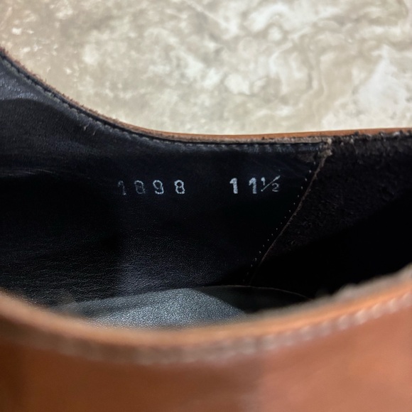 To Boot New York Men’s  Declan Cognac Calf Derby size 11.5 - Picture 7 of 11